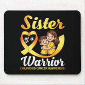 Schwester eines Kriegers Bro Mousepad (Vorne)