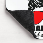 Schwester eines Kriegers CHD angeborener Herzfehle Mousepad (Ecke)