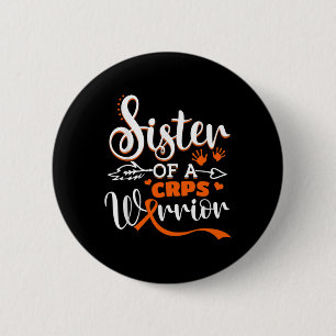 Schwester eines Kriegers Crps Aufklärungsmonat Ora Button