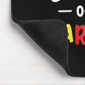 Schwester eines Kriegers - Geschenk für Autismus Mousepad (Ecke)