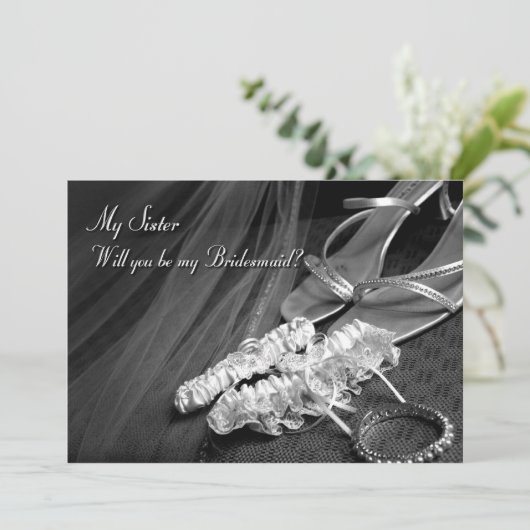 Schwester Einladung (Stehend Vorderseite)