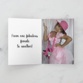 SCHWESTER FABULOUS FRAUEN MOTHERS DAY Karte (Innenseite)