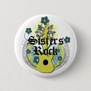 Schwester-Felsenknopf Button