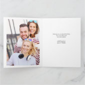 Schwester Foto Collage 31 Bild glücklich Geburtsta Karte (Innenseite)