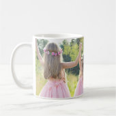 Schwester Foto Geschenk Schwestern Zitat Kaffeetasse (Links)