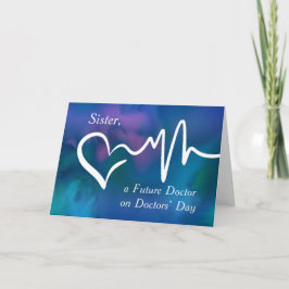 Schwester Future Doctor’ Day Herzlichen Dank Karte
