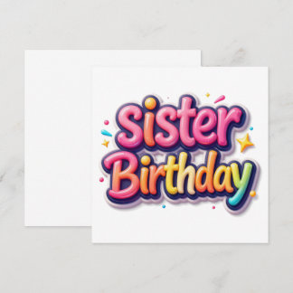 Schwester Geburtstags Regenbogen Blase Geschenk fü