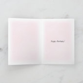 Schwester-Geburtstagskarte Karte (Innenseite)