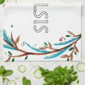 Schwester-Geschenk Geschirrtuch (Gefaltet)