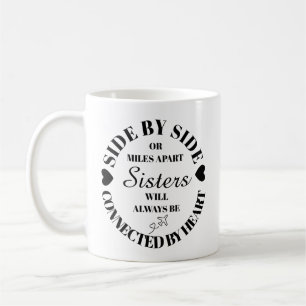 Schwester Geschenk, Schwester Tasse, Freundschaft  Kaffeetasse