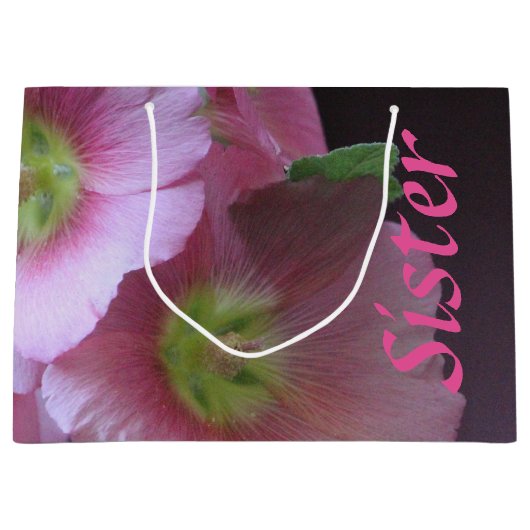 Schwester Gift-Bag Große Geschenktüte (Vorderseite)