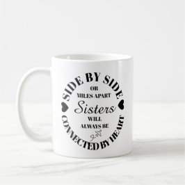 Schwester Gift, Schwester Tasse, Freundschaft Tass Kaffeetasse