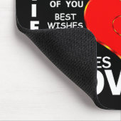 Schwester I Liebe You Mousepad (Ecke)