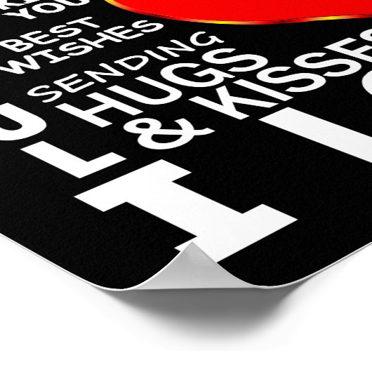 Schwester I Liebe You Poster (Ecke)