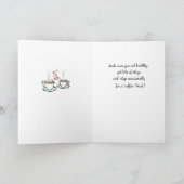 Schwester im Gesetz Funny Halloween Hexen Brew Karte (Innenseite)