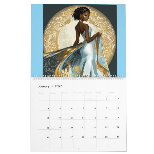 SCHWESTER IN ELEGANZ 2025 - Kalender (Jan 2026)