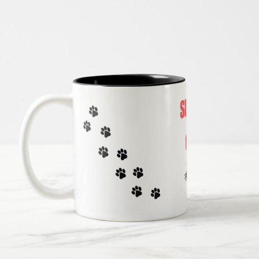 SCHWESTER IN KATZEN ZWEIFARBIGE TASSE (Links)