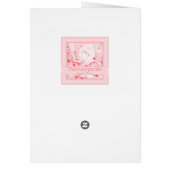 Schwester in Law Happy Mother's Day Rose Card (Hinten)