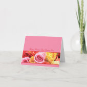 Schwester in Law Happy Mother's Day Rose Card Karte (Vorderseite)