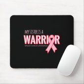 Schwester ist ein Brustkrebs-Bewusstsein des Krieg Mousepad (Mit Mouse)