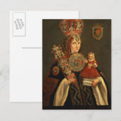 Schwester Juana, Großtochter von D. de Cortes Postkarte (Vorne/Hinten)