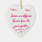 Schwester Keramik Ornament (Rechts)