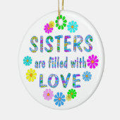 Schwester Keramikornament (Links)