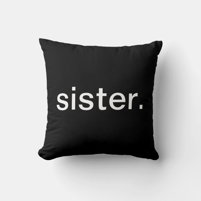 Schwester Kissen (Vorderseite)