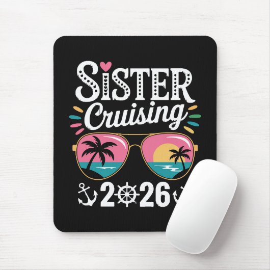 Schwester Kreuzfahrt 2026 Mousepad (Mit Mouse)