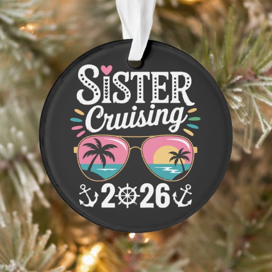 Schwester Kreuzfahrt 2026 Ornament (Baum)