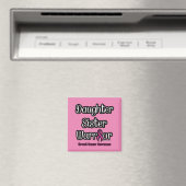Schwester Kriegrior...Brustkrebs Magnet (In Situ (Geschirrspüler))