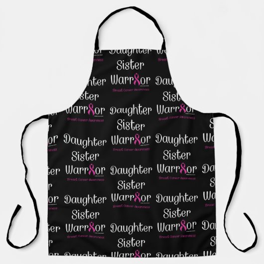 Schwester Kriegrior...Brustkrebs Schürze (Vorderseite)