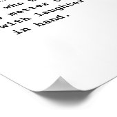 Schwester - Lachen & Loyalität Poster (Ecke)