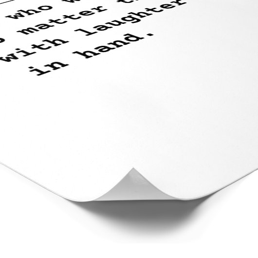 Schwester - Lachen & Loyalität Poster (Ecke)