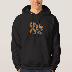 Schwester - Leukämie-Band Hoodie