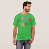 SCHWESTER LIEBE Mädchen T-Shirt (Vorne ganz)