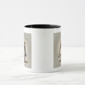 Schwester Liebe — pinkfarbiges Versprechen Tasse (Zentrum)