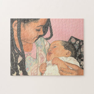 Schwester-Liebe-Puzzlespiel Puzzle