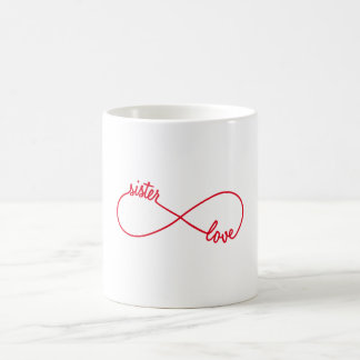 Schwester-Liebe, Unendlichkeitszeichen Kaffeetasse