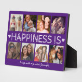 Schwester Lila 8 FotoCollage Fotoplatte (Seite)