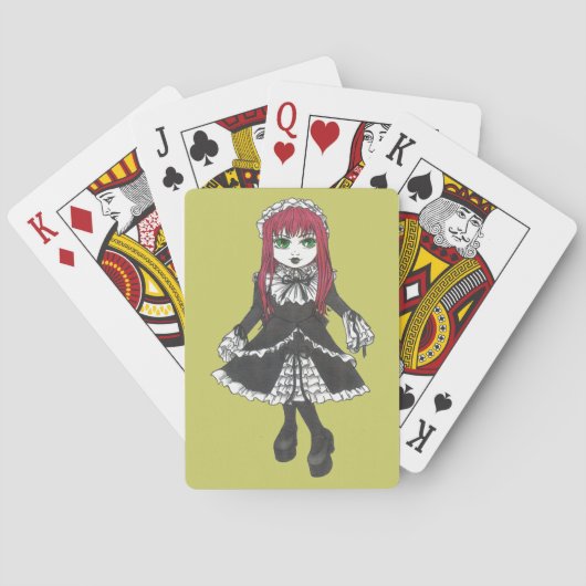 Schwester Lilith Spielkarten (Rückseite)