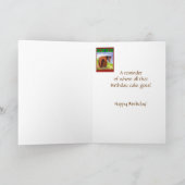 Schwester-lustiger Karte (Innenseite)