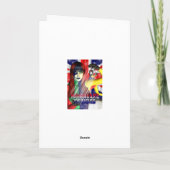 Schwester Magical Birthday niedliche kleine Mond F Karte (Rückseite)