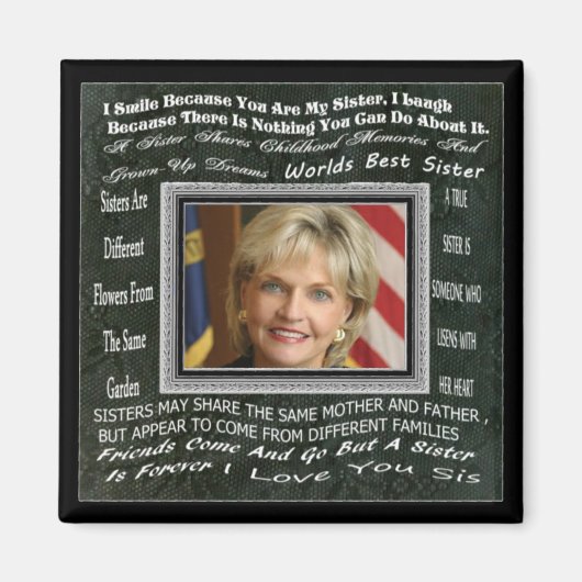 SCHWESTER - MAGNET (Vorne)