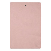 Schwester Marshmallow Herz Mini Klemmbrett (Rückseite)