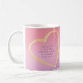 Schwester-Meilen auseinander Kaffeetasse (Links)