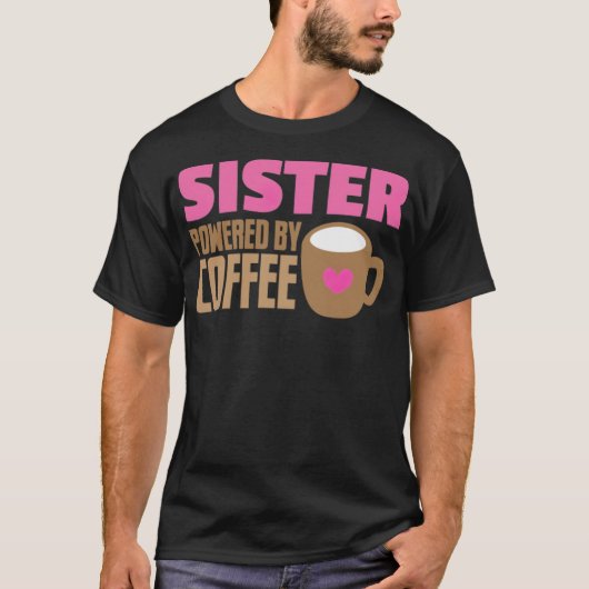 Schwester mit Getränkekatalog T-Shirt (Vorderseite)