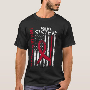Schwester Multiples Myelom-Bewusstsein Amerikanisc T-Shirt