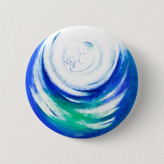 Schwester Nature Button (Vorderseite)