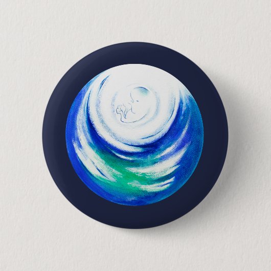 Schwester Nature Button (Vorderseite)